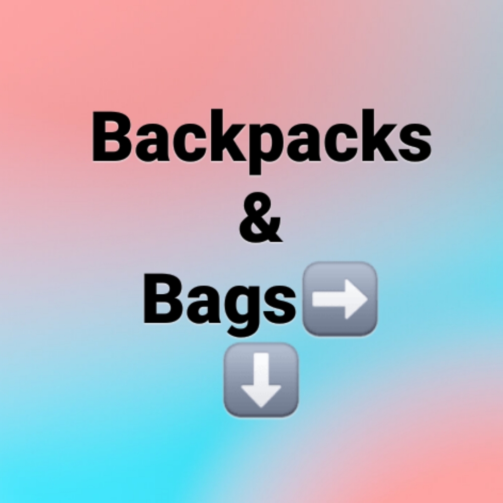 Backpacks🎒 & Bags
